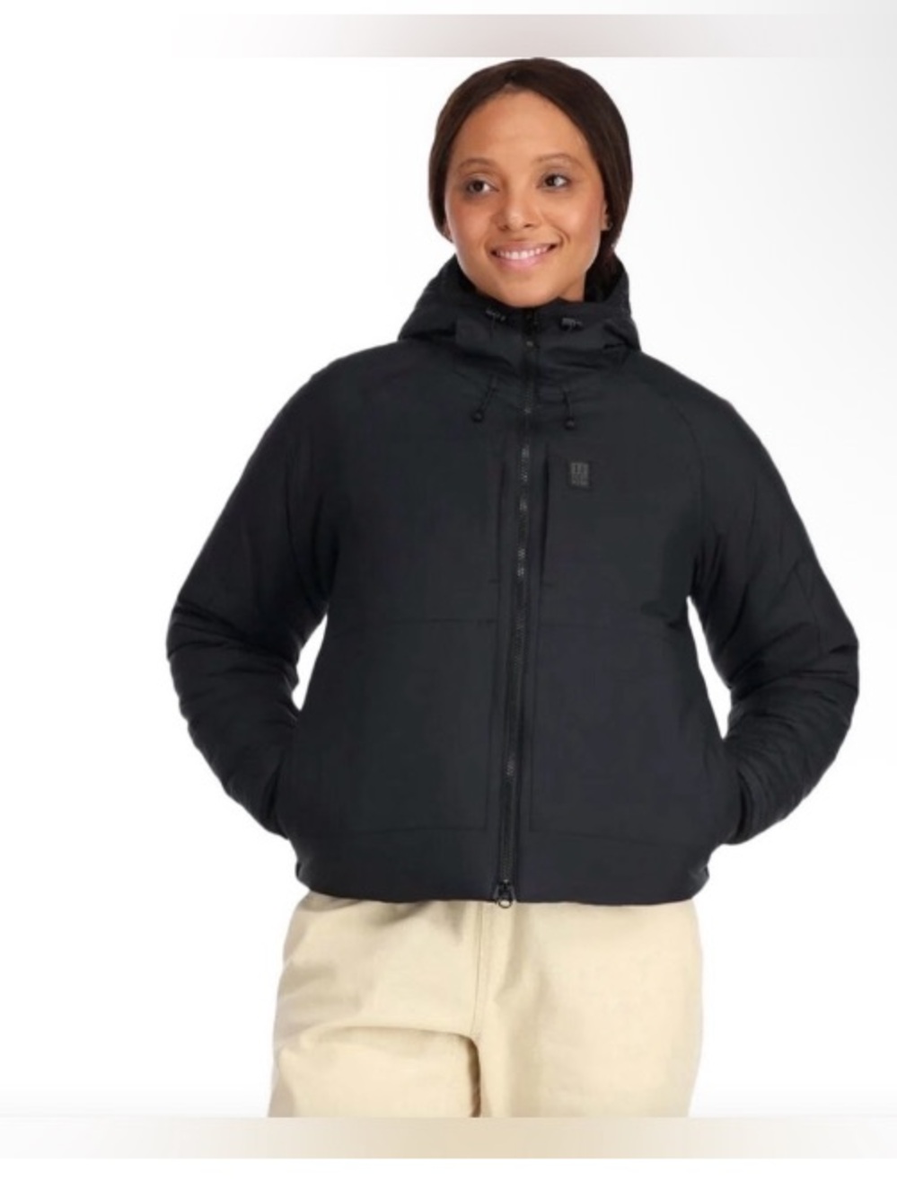 Topo Designs puffer insulated hooded jacket coat sz XL